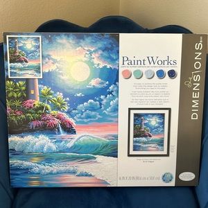 Paint Works- Paint by numbers kit.
